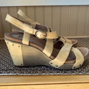Dansko Strappy Wedges